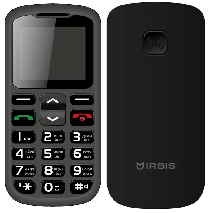 Телефон Irbis SF63 1.77" 2 sim Black