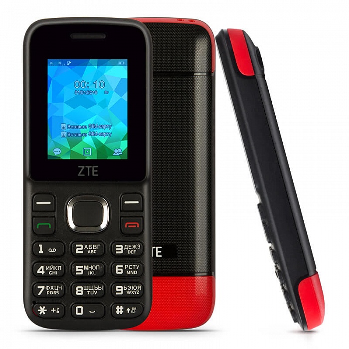 Телефон ZTE R550 Black/Red