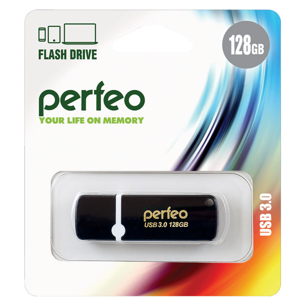 Флеш-накопитель "Perfeo" USB 128Gb (В ассортименте)
