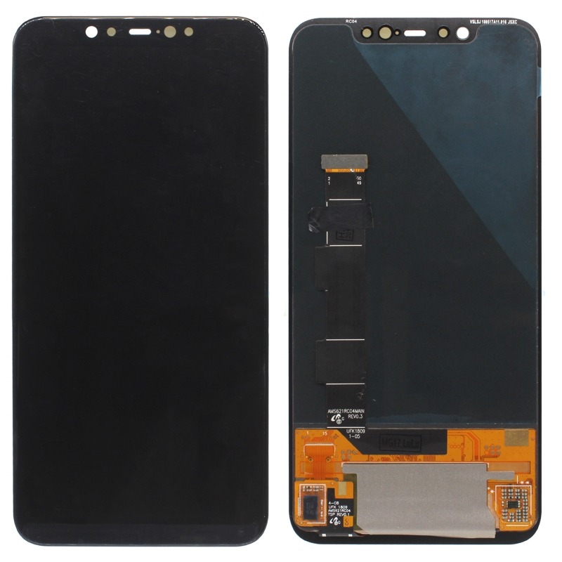 Дисплей для Xiaomi Mi 8 в сборе OLED (черный)