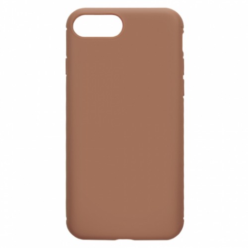 Чехол для iPhone 7/8 Soft Touch (коричневый)