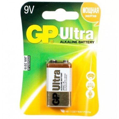 Батарейка GP 6LR61/1BL Ultra (крона)