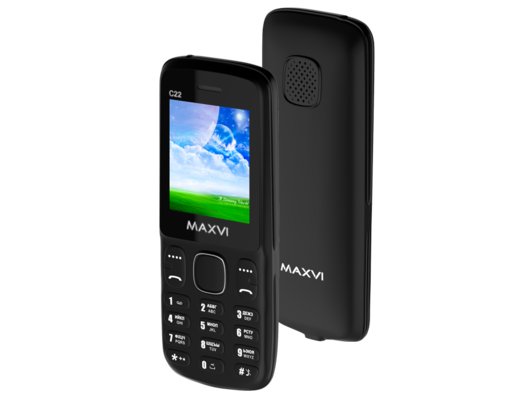 Телефон Maxvi C22 Black