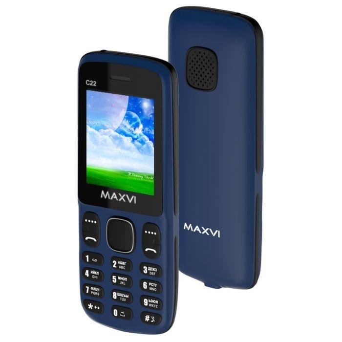 Телефон Maxvi C22 Marengo Black 