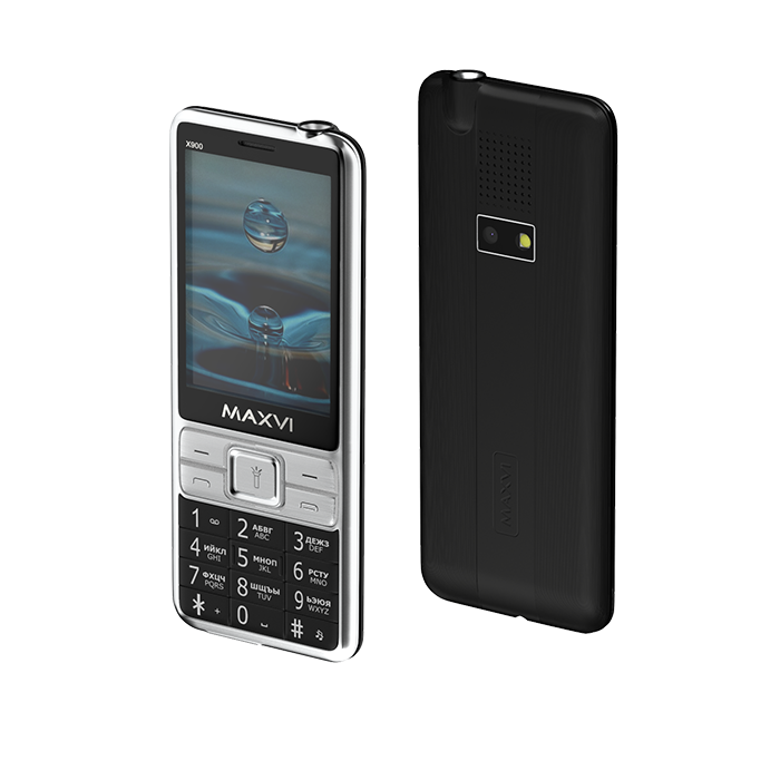 Телефон Maxvi X900 Black