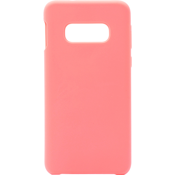 Чехол Samsung S10E Soft Touch (розовый)