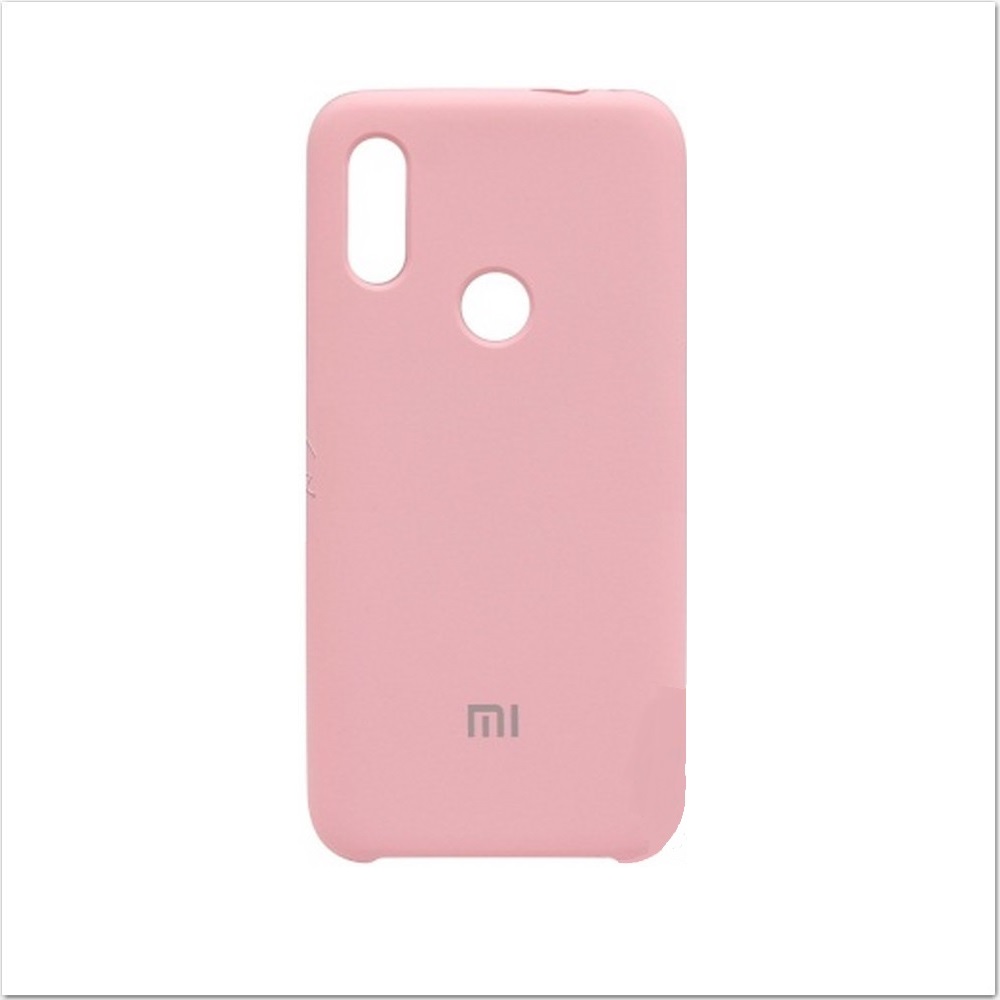 Чехол Xiaomi Redmi 7 Soft Touch (розовый)