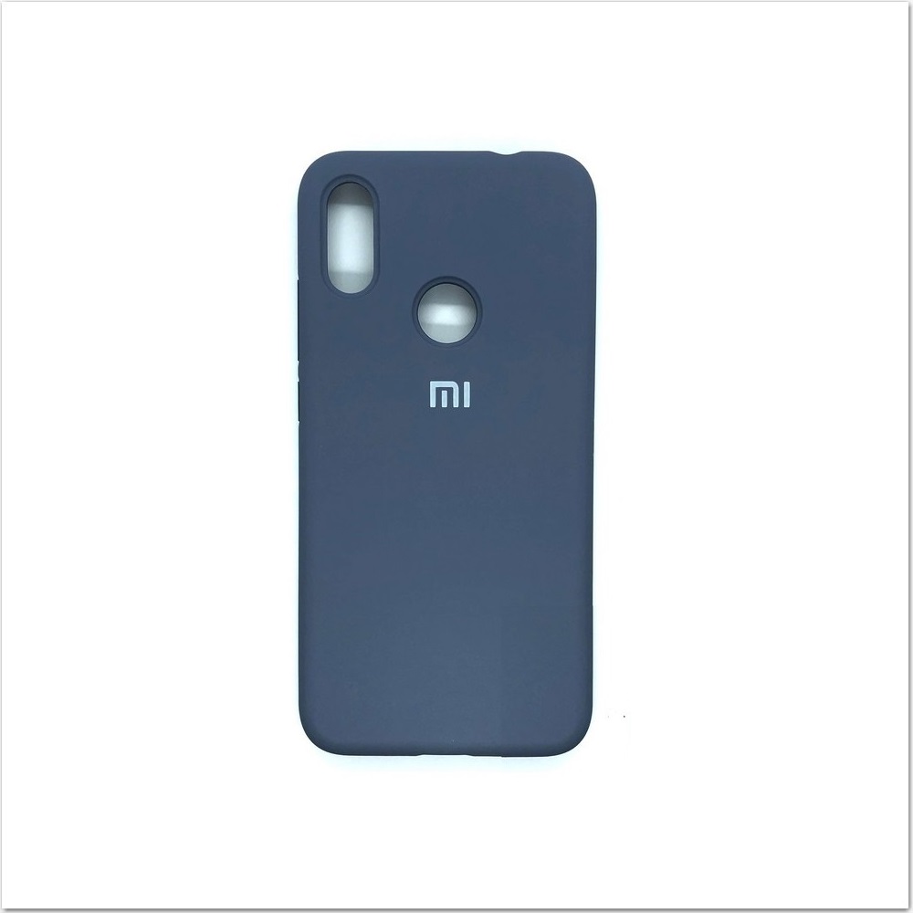 Чехол Xiaomi Redmi 7 Soft Touch (синий)