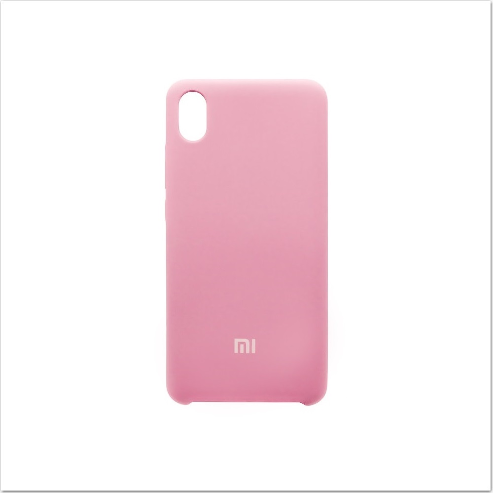 Чехол Xiaomi Redmi 7A Soft Touch (розовый)