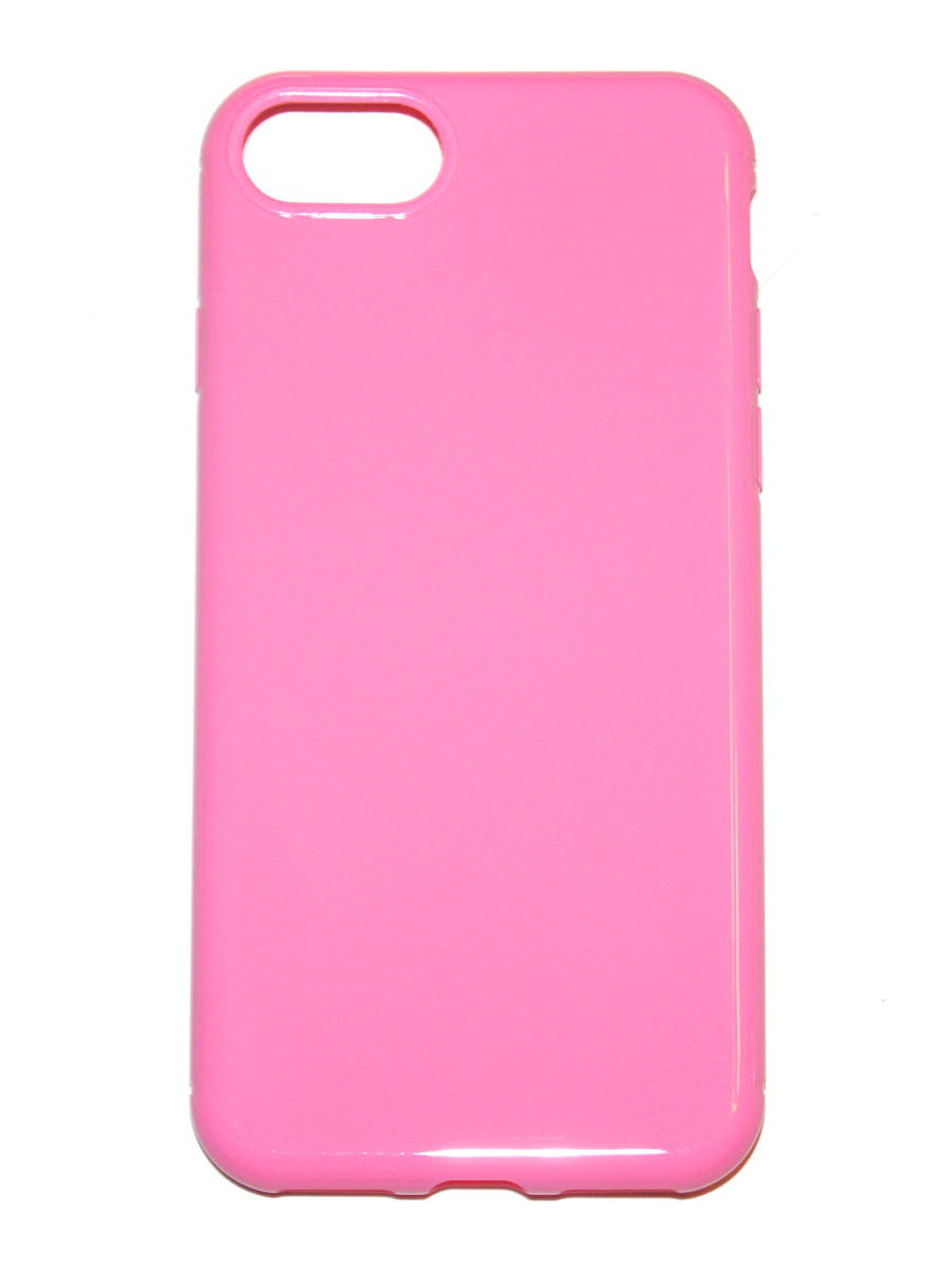 Чехол для iPhone 7/8 Plus Soft Touch (кислотно розовый)