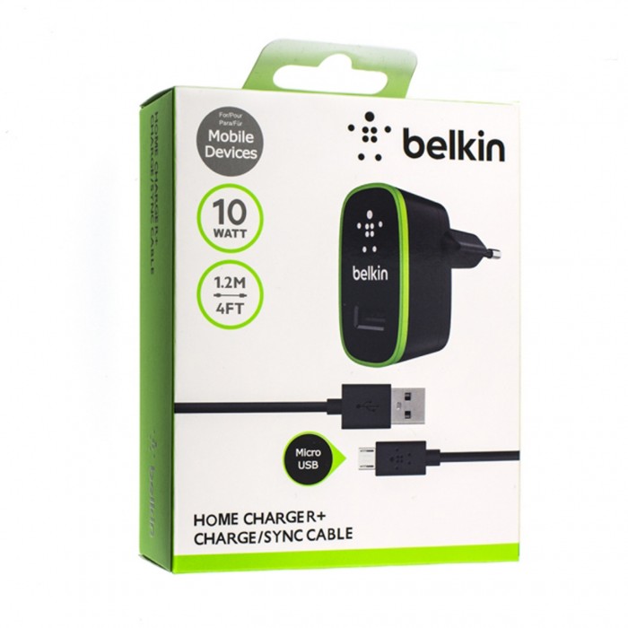 СЗУ Belkin + кабель MicroUSB 1.2m