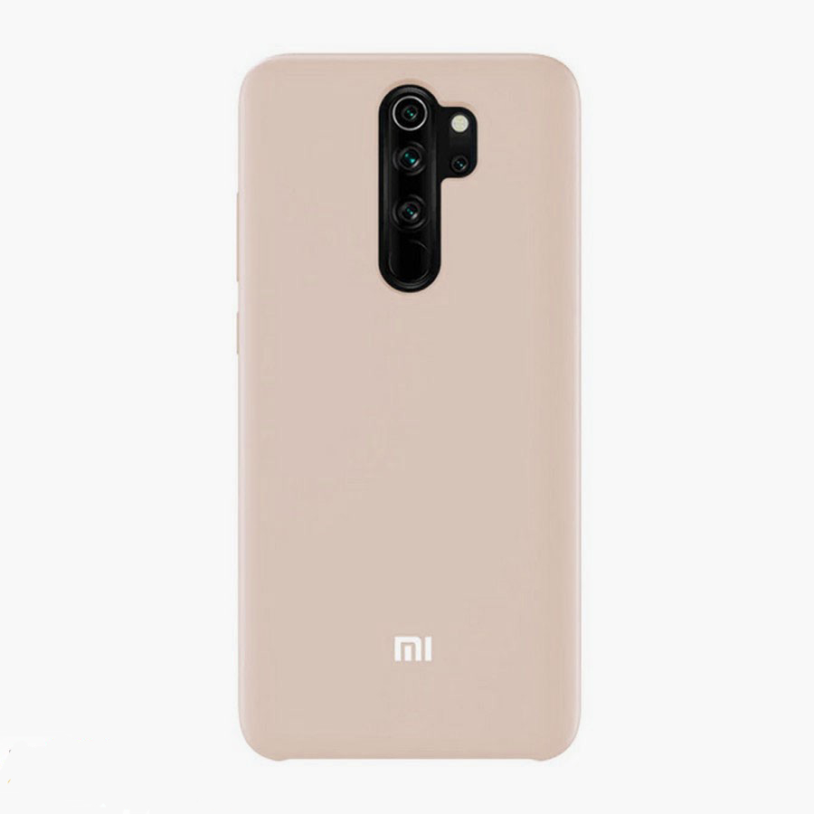 Чехол для Xiaomi Redmi Note 8 Pro Soft Touch (бежевый)