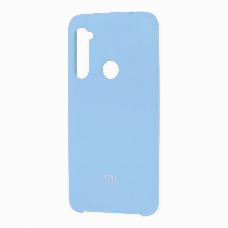 Чехол Xiaomi Redmi Note 8 Soft Touch (голубой)
