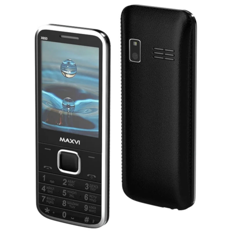 Телефон Maxvi X850 Black