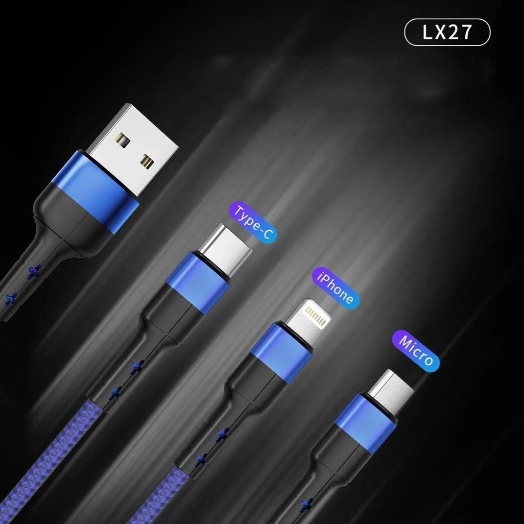 Кабель microUSB "Xipin" LX27 (5A)