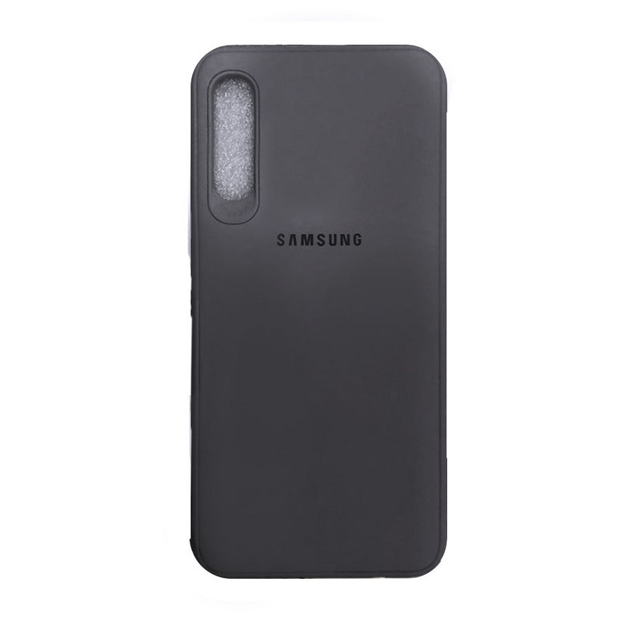 Чехол Samsung Galaxy A50 Logo LUX (черный)