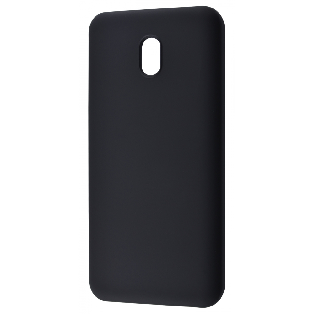 Чехол Xiaomi Redmi 8A (силикон/черный)
