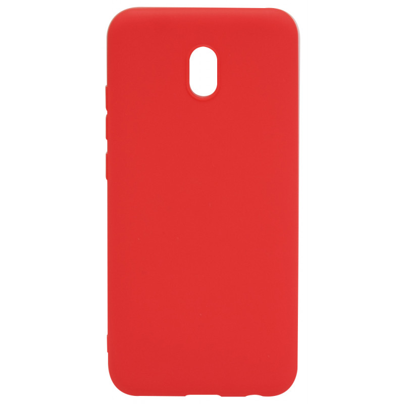 Чехол Xiaomi Redmi 8A Logo LUX (красный)