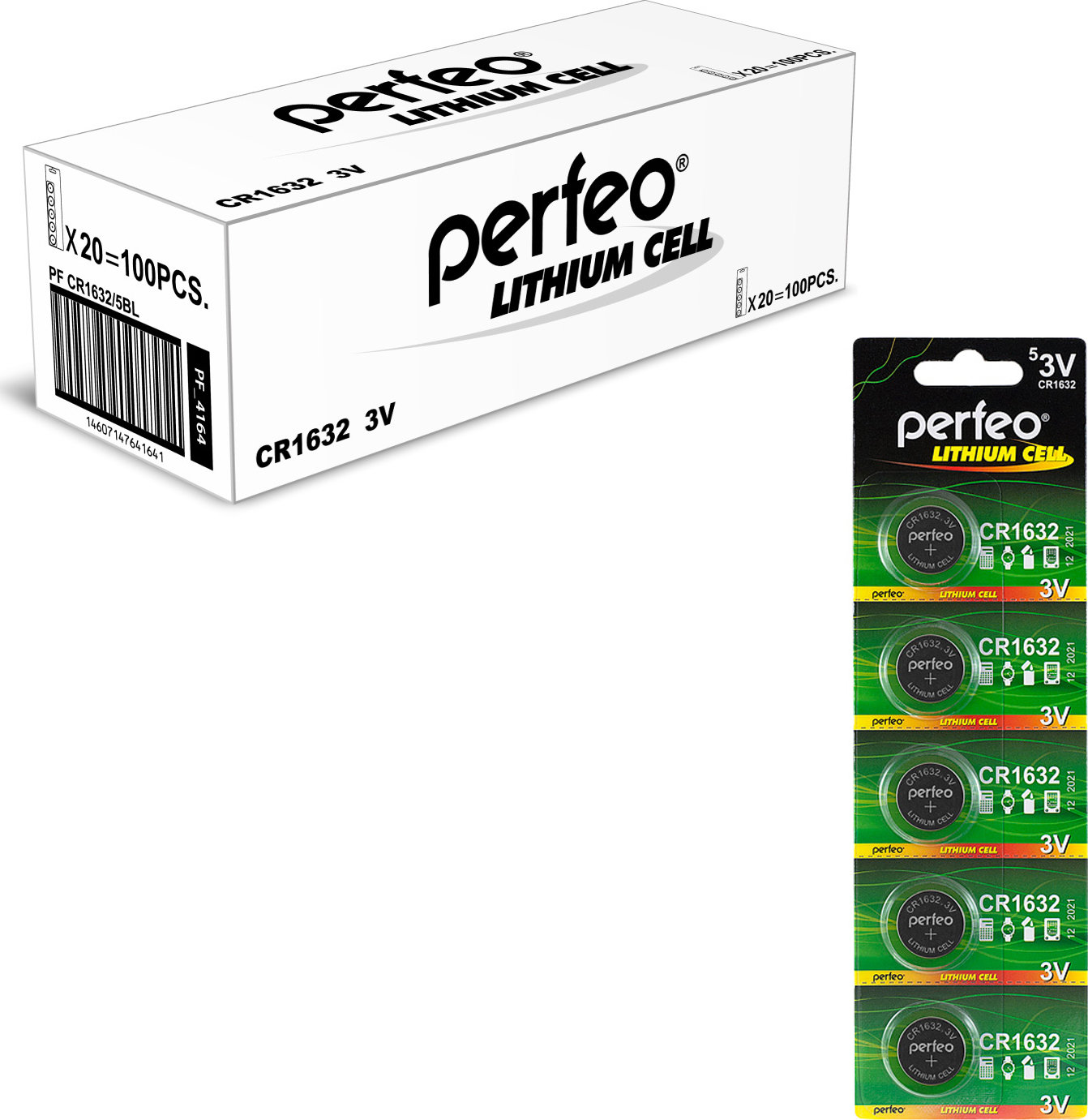 Батарейка Perfeo CR1632