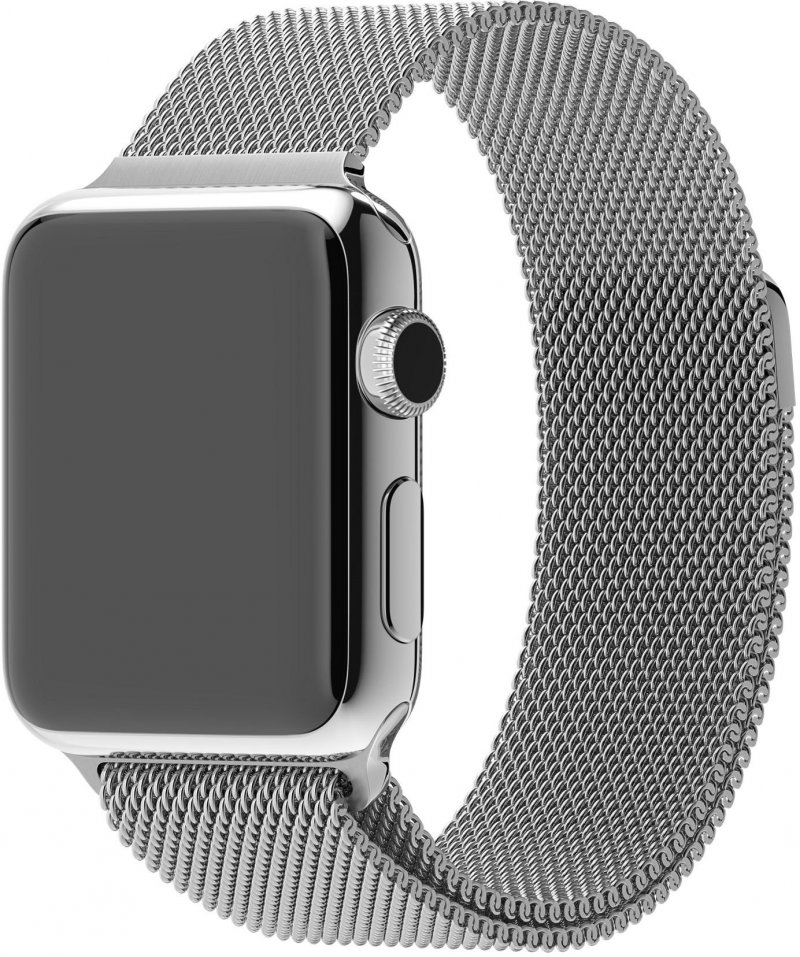 Ремешок металлический для Apple Watch 38/40/41mm (серебро)