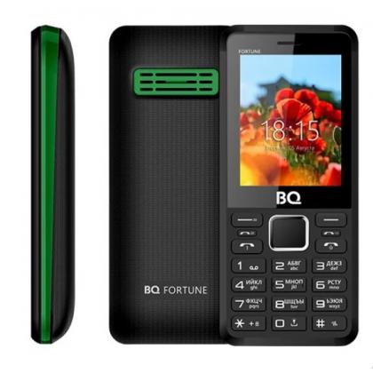 Телефон BQ 2436 Fortune Power Black Green