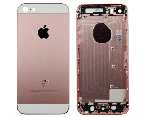Корпус iPhone SE (розовый)