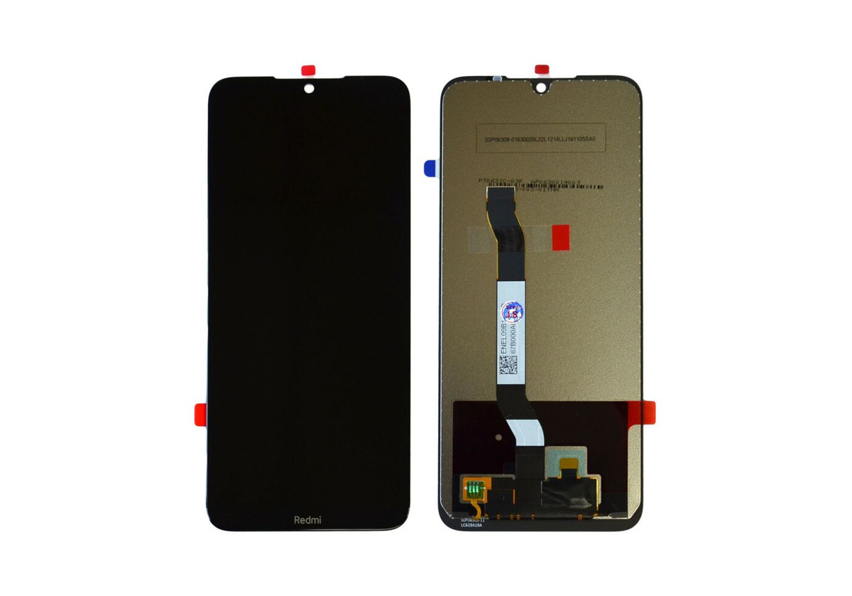 Дисплей для Xiaomi Redmi Note 8T в сборе (черный)