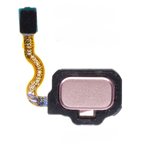 Шлейф для Samsung G950/G955 на сканер отпечатка (розовый)