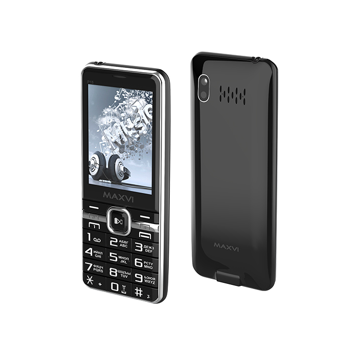 Телефон Maxvi P15 Black