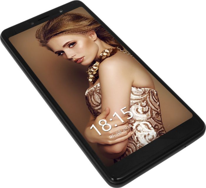 Смартфон BQ 5520L Silk 5.45" 1Gb/8Gb LTE 2sim (Black)