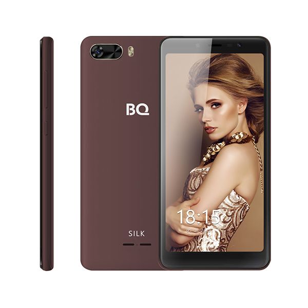 Смартфон BQ 5520L Silk 5.45" 1Gb/8Gb LTE 2sim (Velvet)