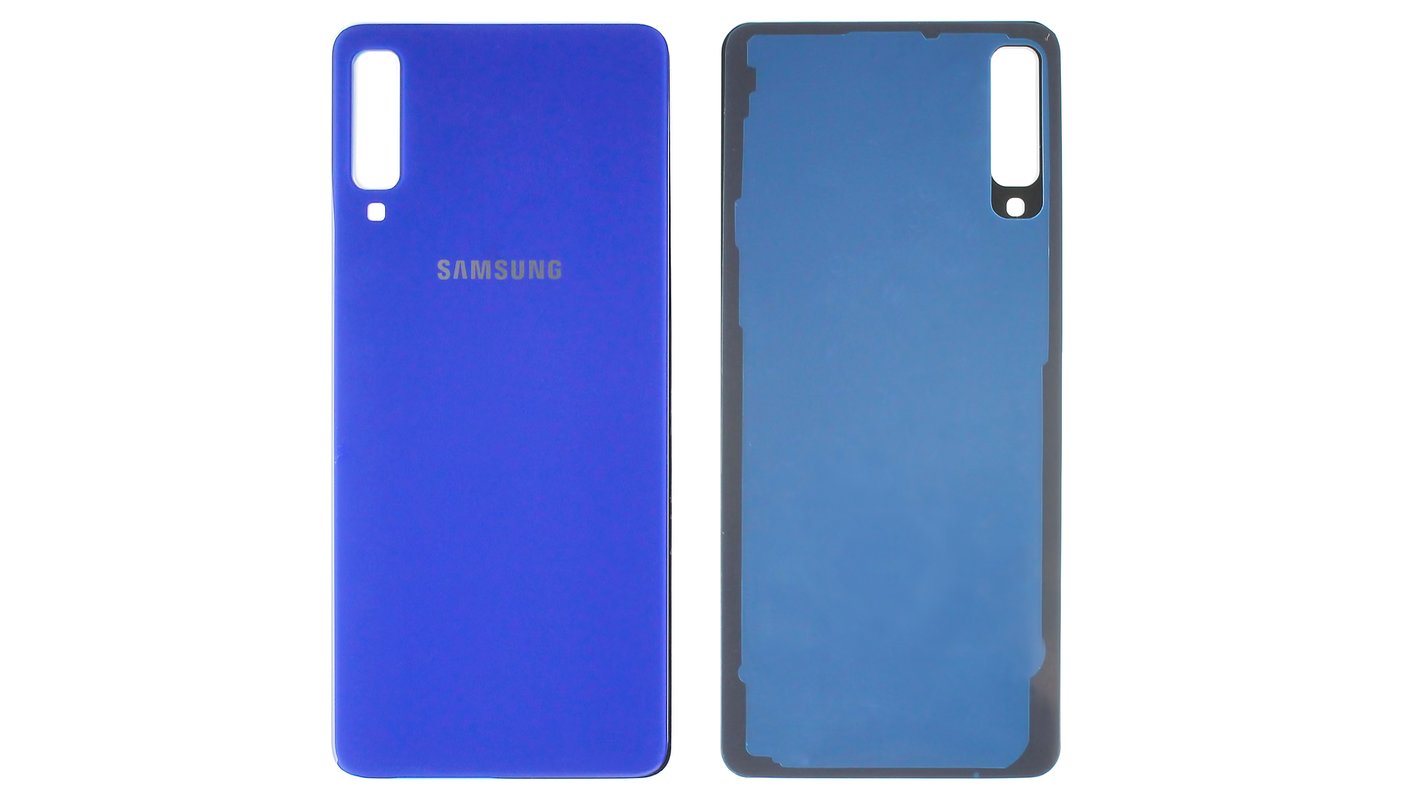 Задняя крышка для Samsung A750F/A7 2018 (синий)