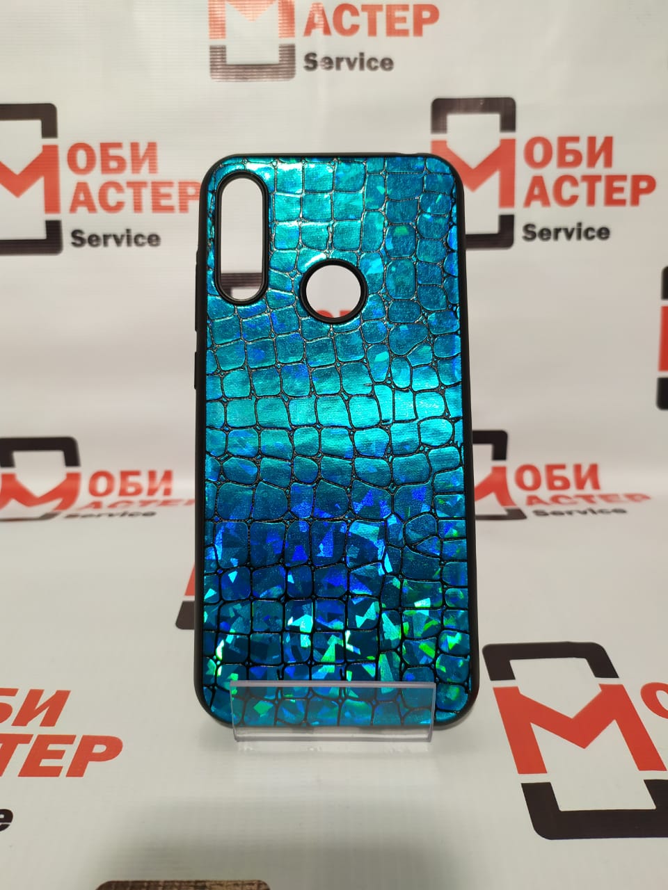 Чехол Huawei Honor 8A/Y6 2019 (Fantastic Skin/бирюза)