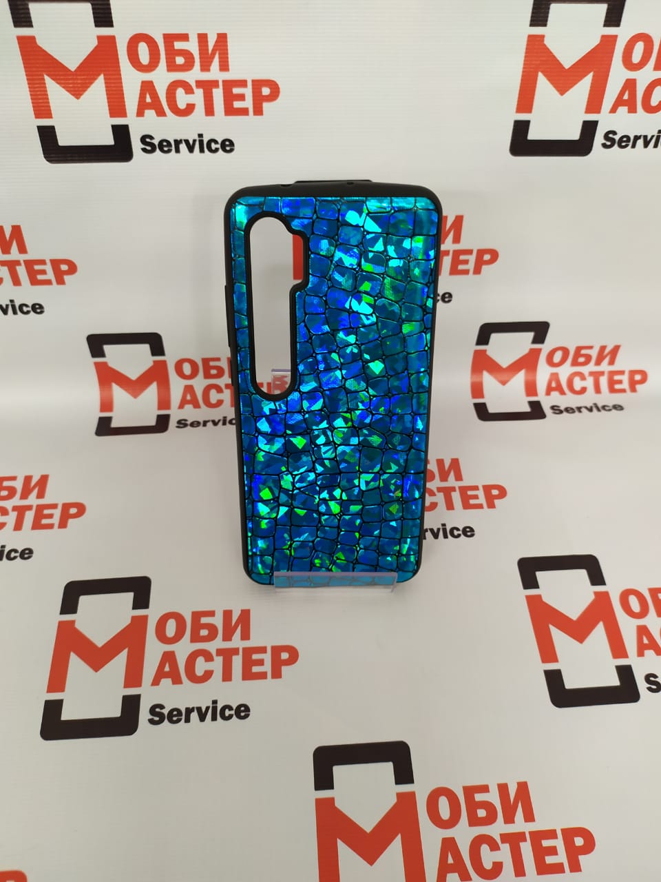 Чехол для Xiaomi Redmi Mi Note 10 (Fantastic Skin/бирюза)