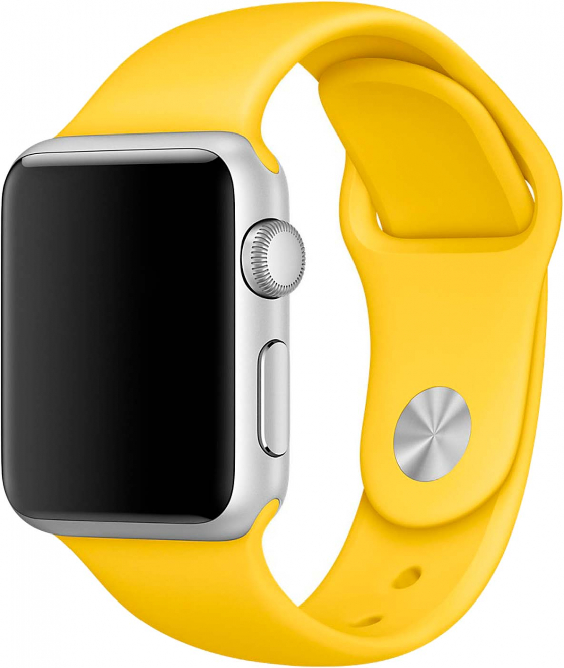 Ремешок силиконовый Apple Watch 38/40 mm желтый
