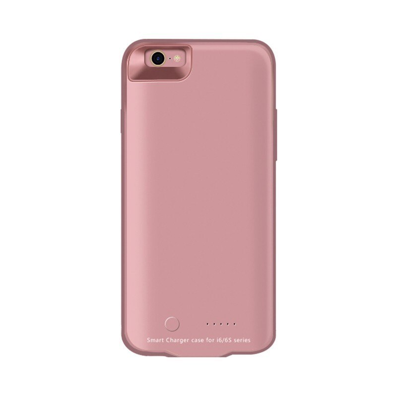 Чехол-аккумулятор iPhone 6/6S Joyroom D-M167 3000mAh (розовое золото) 