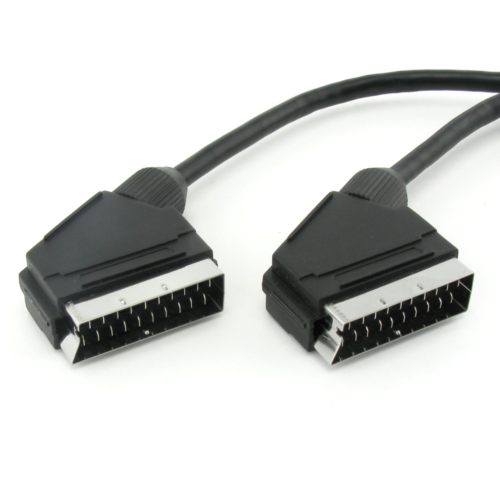 Кабель SCART-SCART 21pin 0.8м