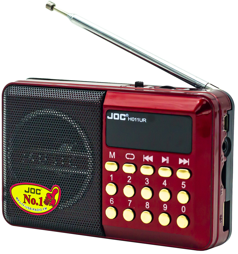 FM-Приемник Jioc H011 (MicroSD/USB/AUX/LCD)