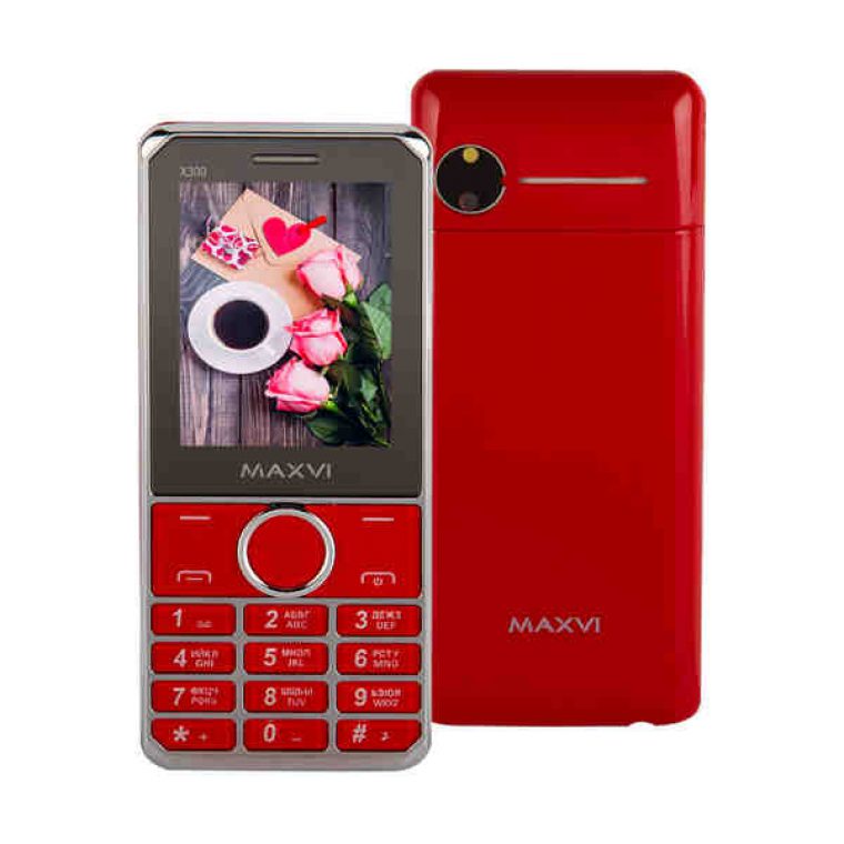 Телефон Maxvi X300 Red 