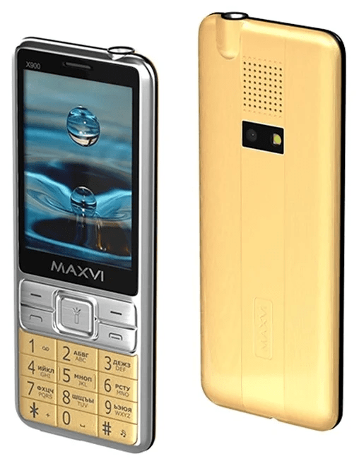 Телефон Maxvi X900 Gold