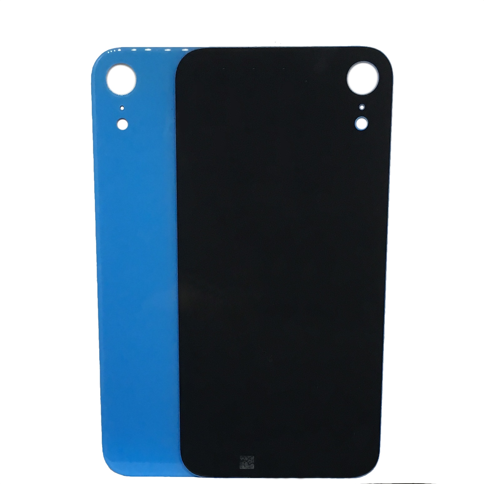 Задняя крышка для iPhone XR Orig (голубой) (с увеличеным вырезом под камеру)