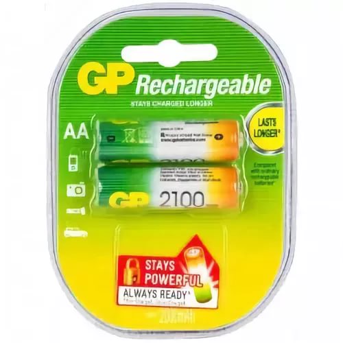 Аккумулятор GP AA (2100mAh) 1шт.