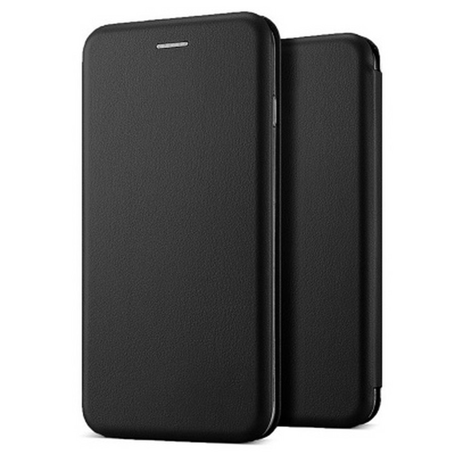 Чехол-книга для Xiaomi Redmi Note 9 (черный)