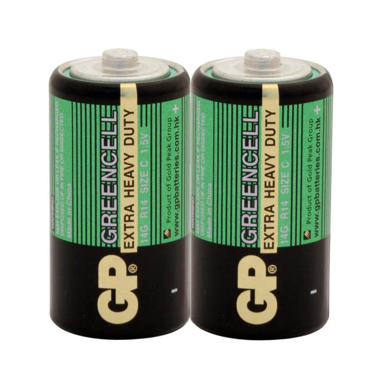 Батарейка GP R14 Greencell SR2 (14G-OS2)(2/24)