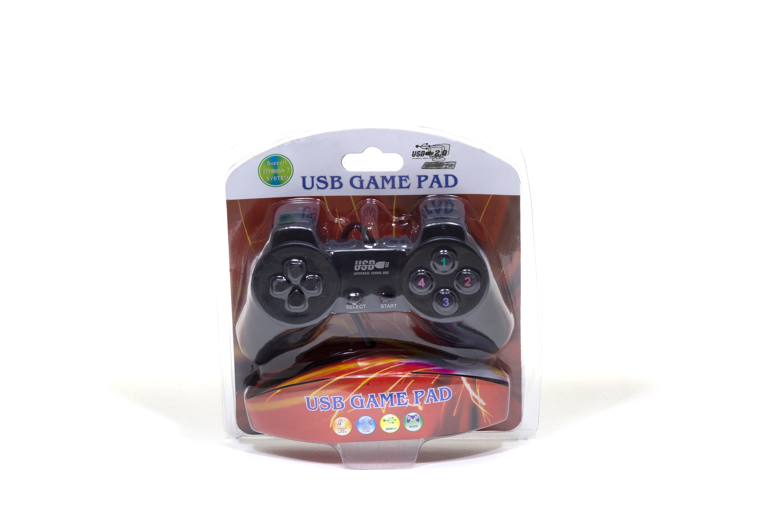 Игровой USB-Контроллер GamePad 701 (Кнопки)
