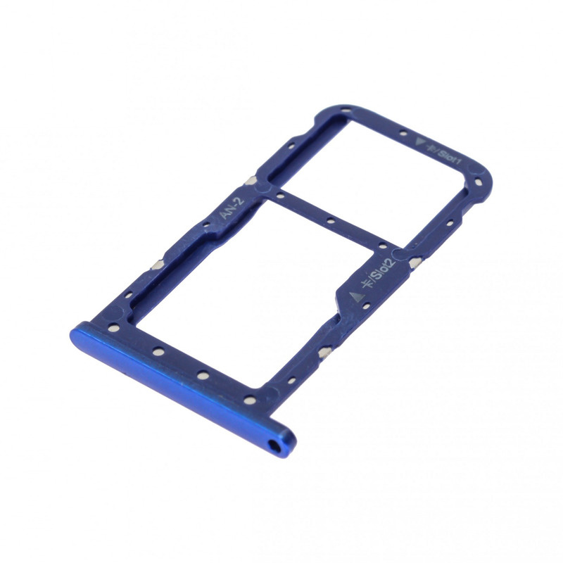 Контейнер SIM для Huawei P20 Lite (синий)