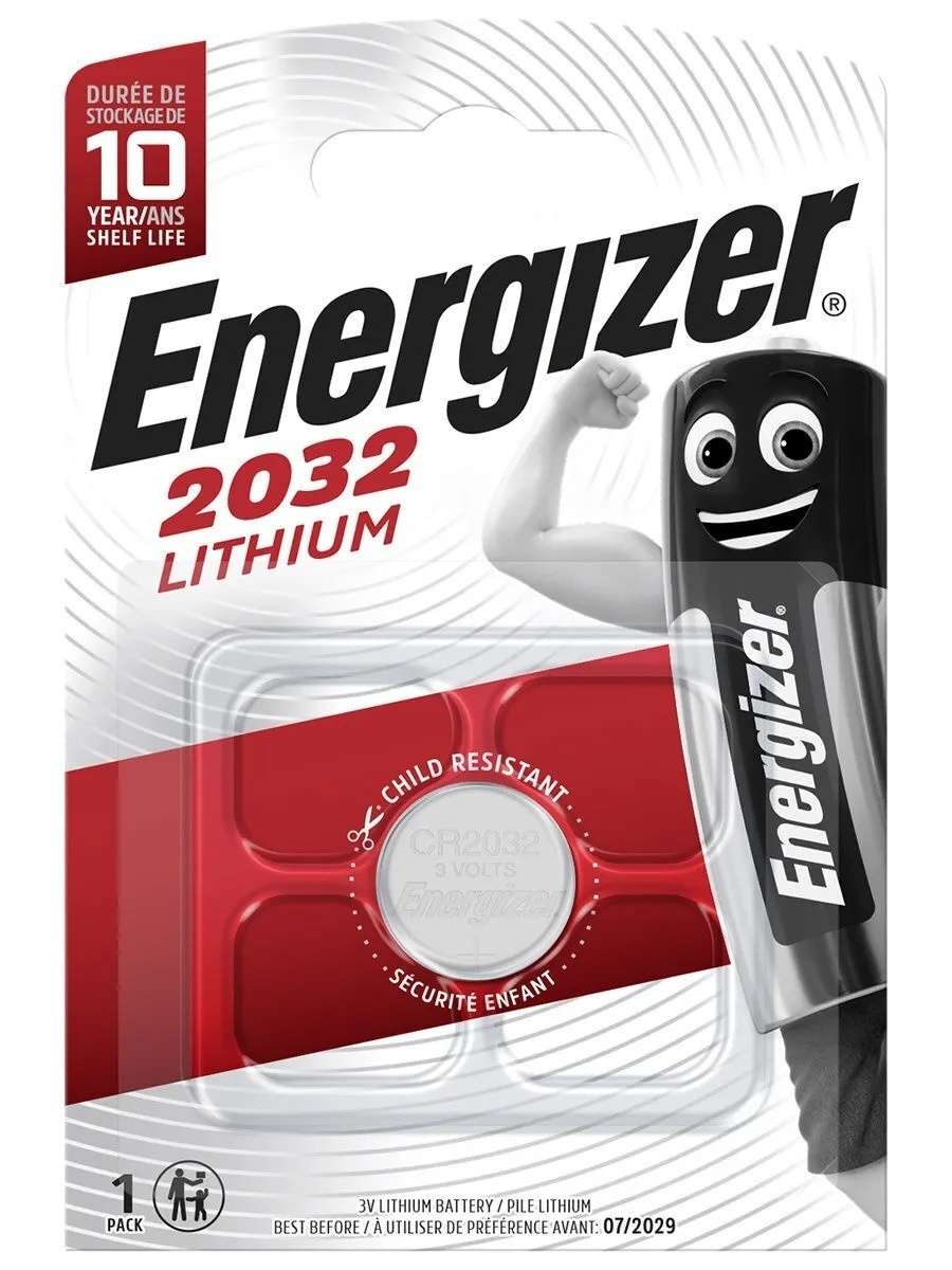Батарейка Energiser CR2032 (1шт)