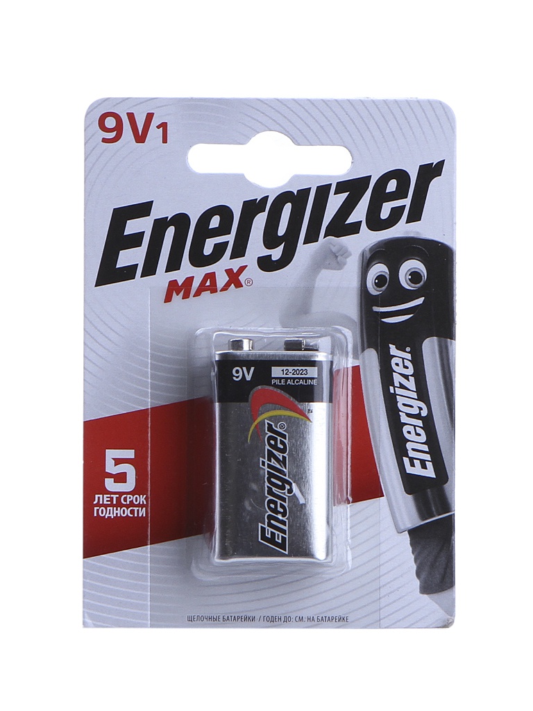 Батарейка Energizer Max 522/9V (крона) (1шт)