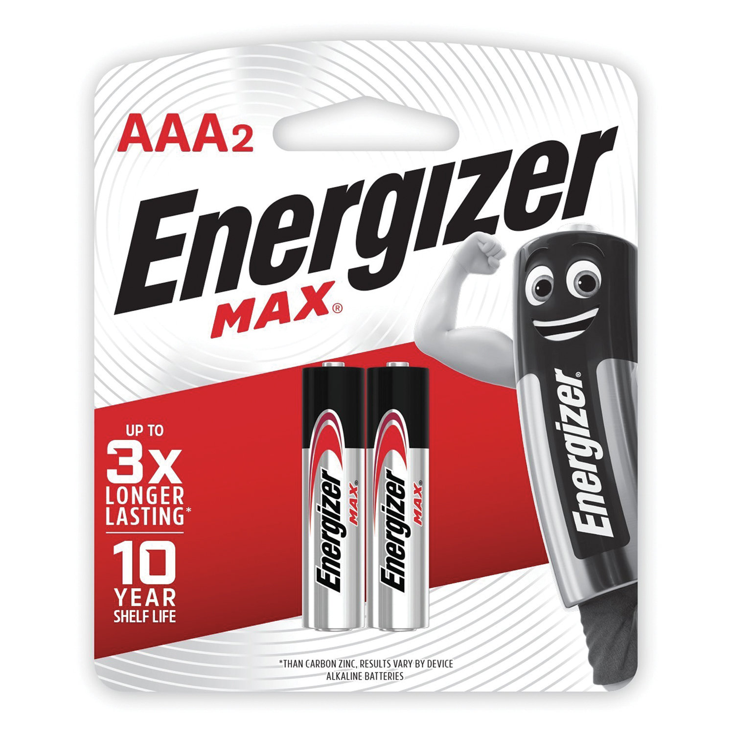 Батарейка Energizer Max AAA2 (LR03) (1шт)
