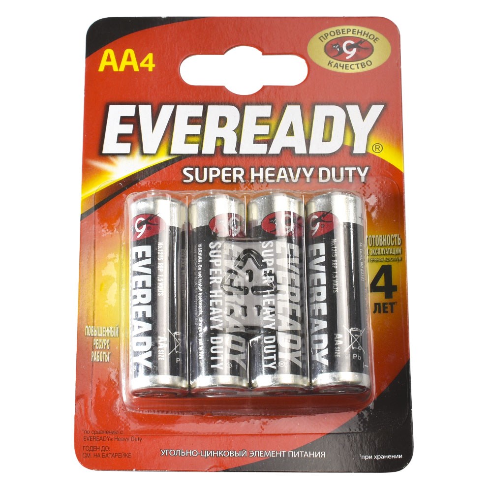 Батарейка Everedy AA4 (LR06)